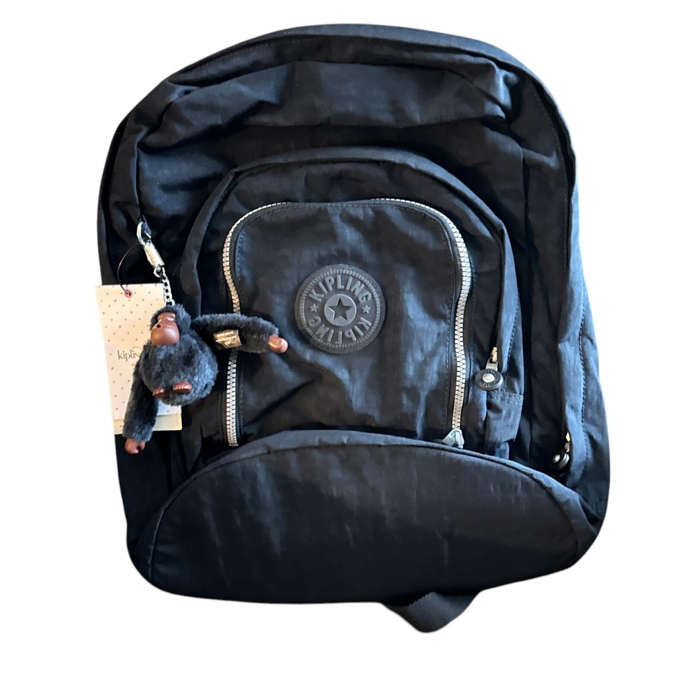 Kipling Trent Backpack Laptop True Blue One‎ Size Adjustable Strap NWT